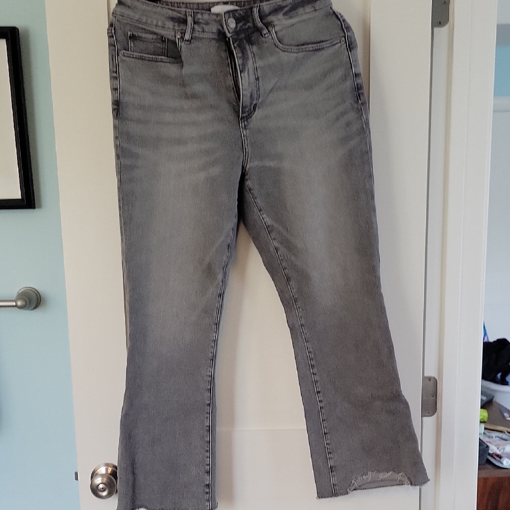 LOFT Gray Boot Cut Jeans